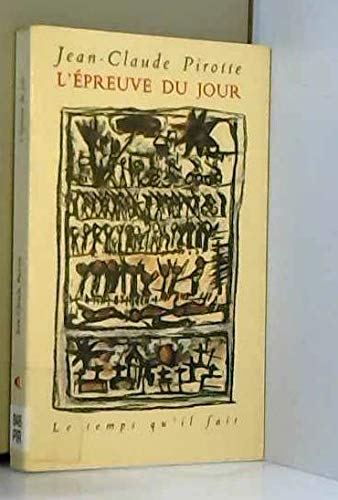 L'épreuve du jour : enfantine