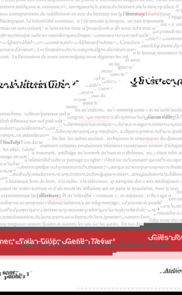 Qu'est-ce que la littéraTube ?