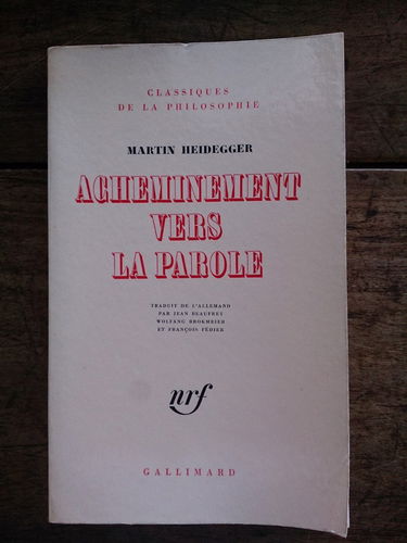 Acheminement vers la parole