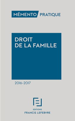 Droit de la famille 2016-2017