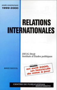 RELATIONS INTERNATIONALES.: Edition 2000