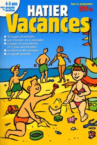 Hatier vacances : Tout le programme vers la grande section