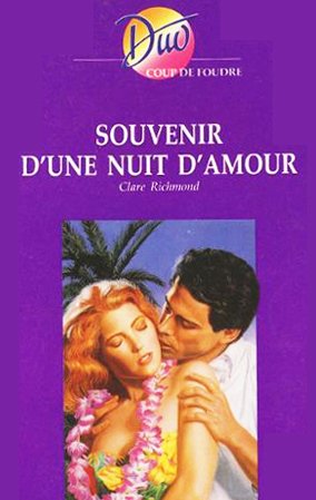 Couverture de Souvenir d'une nuit d'amour