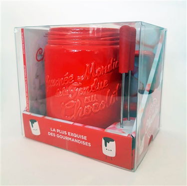 Fondue au chocolat : la plus exquise des gourmandises : coffret