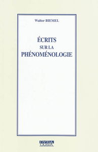 Ecrits sur la phénoménologie