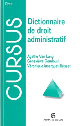 Dictionnaire de droit administratif