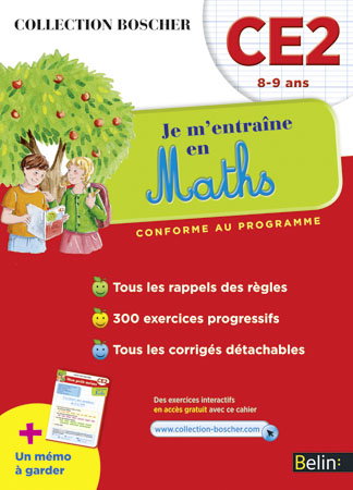 Je m'entraîne en maths : CE2, 8-9 ans