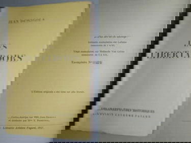 Les libertadors. in-12, 11x18 cm, broché, 530 pp. première édition.