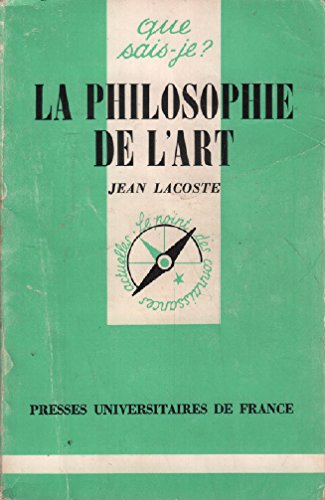 La Philosophie de l'art