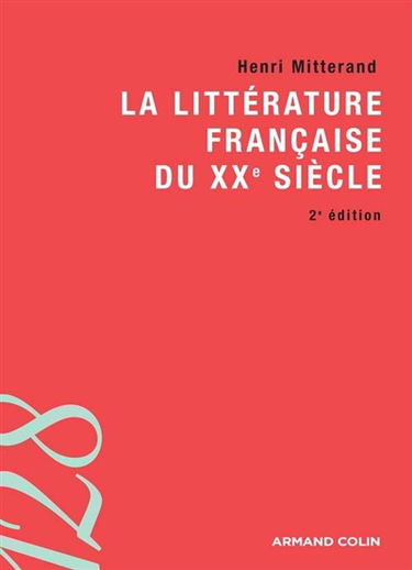 La littérature française du XXe siècle