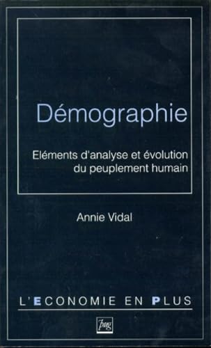 Démographie : éléments d'analyse et d'évolution du peuplement
