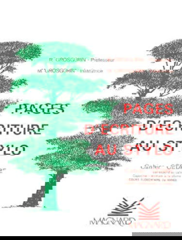 Cahier stylos-bille : Cèdre CE2