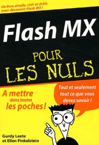 Flash MX poche pour les nuls