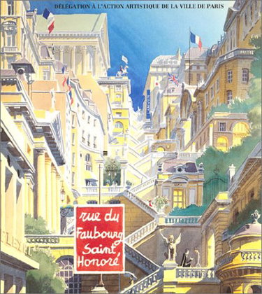 Couverture de La Rue du Faubourg-Saint-Honoré