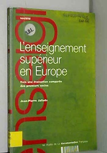Enseignement superieur en europe