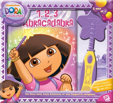 Couverture de Dora l'exploratrice : 1, 2, 3 abracadabra