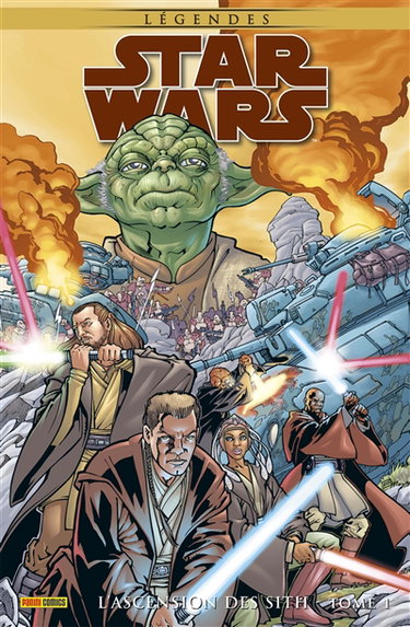 Couverture de Star Wars : légendes. L'ascension des Sith. Vol. 1