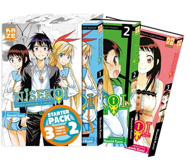 Nisekoi : amours, mensonges & yakusas ! : tomes 1 à 3