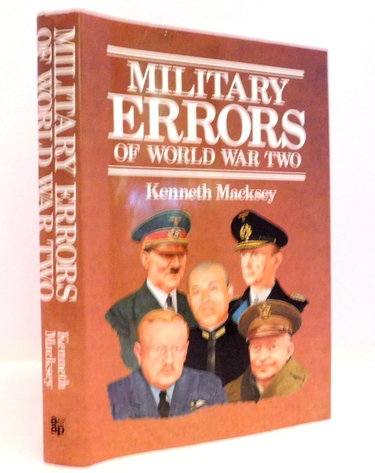 Couverture de Military Errors of World War Two