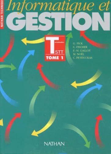 Informatique et gestion : terminales STT