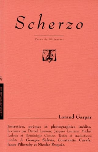 Scherzo, n° 4. Lorand Gaspar