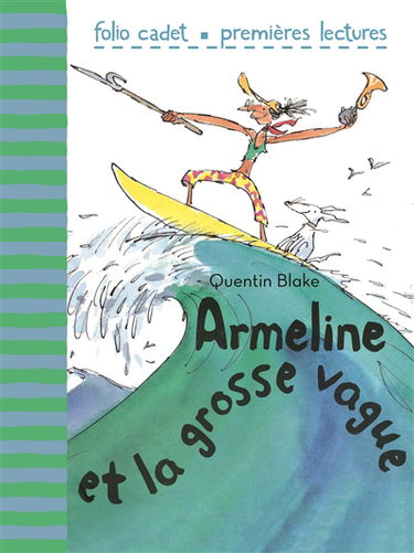 Armeline et la grosse vague