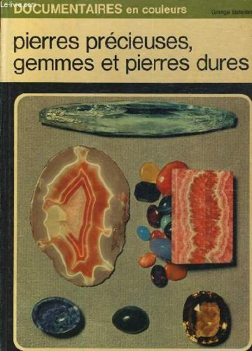 Couverture de Pierres precieuses gemmes et pierres dures