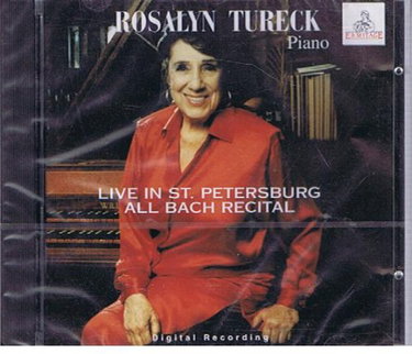 Couverture de Live in St. Petersburg All BACH RECITAL