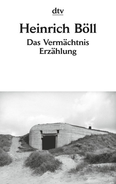 Couverture de Das Vermachtnis Erzahlung par Heinrich Böll