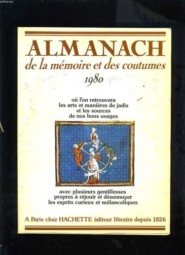 ALMANACH DE LA MEMOIRE ET DES COUTUMES 1980