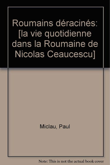 Roumains déracinés