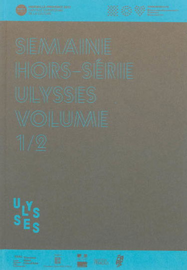 Semaine, hors série, n° 1. Ulysses