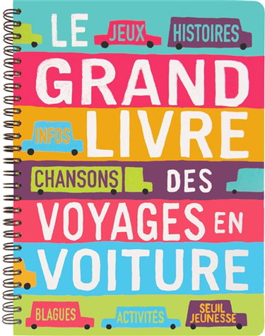 Couverture de Le grand livre des voyages en voiture