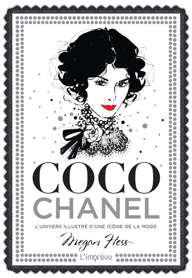 Couverture de Coco Chanel : l'univers illustré d'une icône de la mode