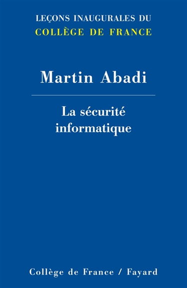 La sécurité informatique