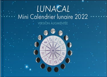 Lunacal : mini calendrier lunaire 2022