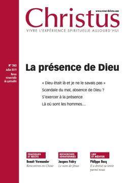 Christus, n° 263. La présence de Dieu