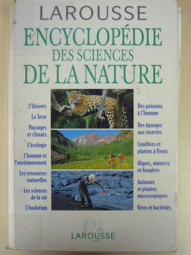 Encyclopedie Des Sciences De La Nature