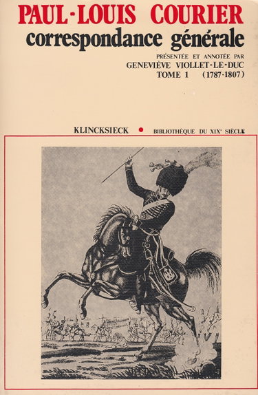 Couverture de Correspondance générale : 01 : 1787-1807