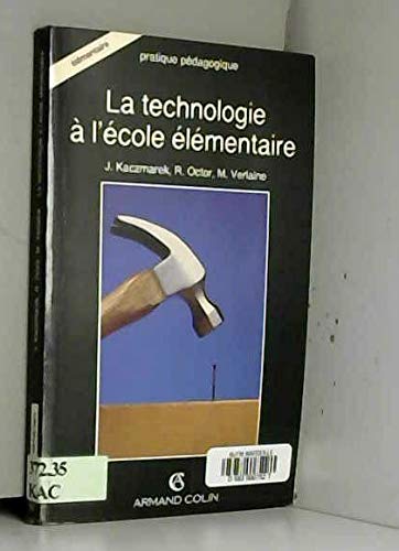 La Technologie à l'école élémentaire