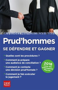 Prud'hommes, se défendre et gagner : 2018