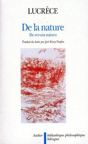 De la nature. De rerum natura