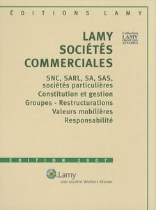 Lamy sociétés commerciales: 2 volumes