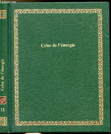 Crise de l'énergie (Bibliothèque Laffont des grands thèmes)