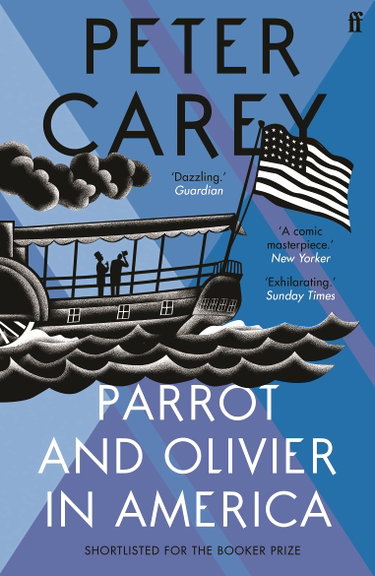 Couverture de Parrot and Olivier in America par Peter Carey