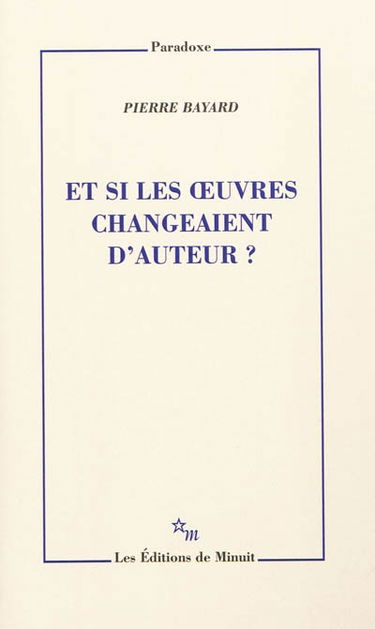 Et si les oeuvres changeaient d'auteur ?