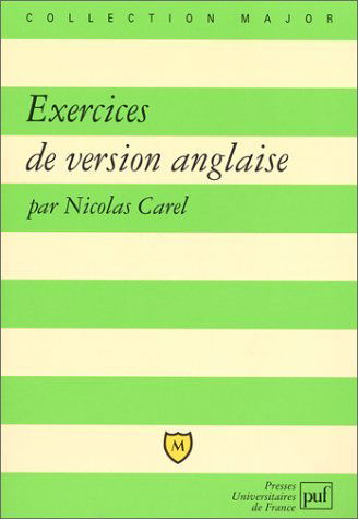 Exercices de version anglaise