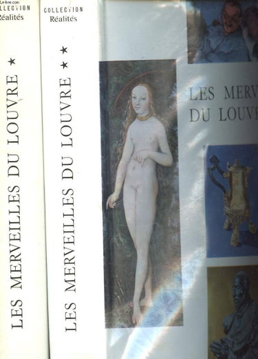 Couverture de LES MERVEILLES DU LOUVRE - 2 TOMES par Collectif