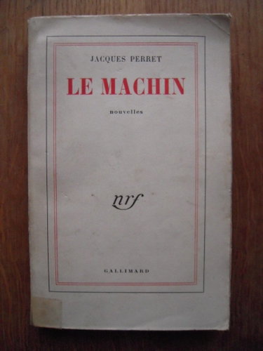 Couverture de LE MACHIN