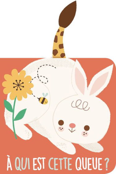Couverture de A qui est cette queue ? : le lapin par Collectif